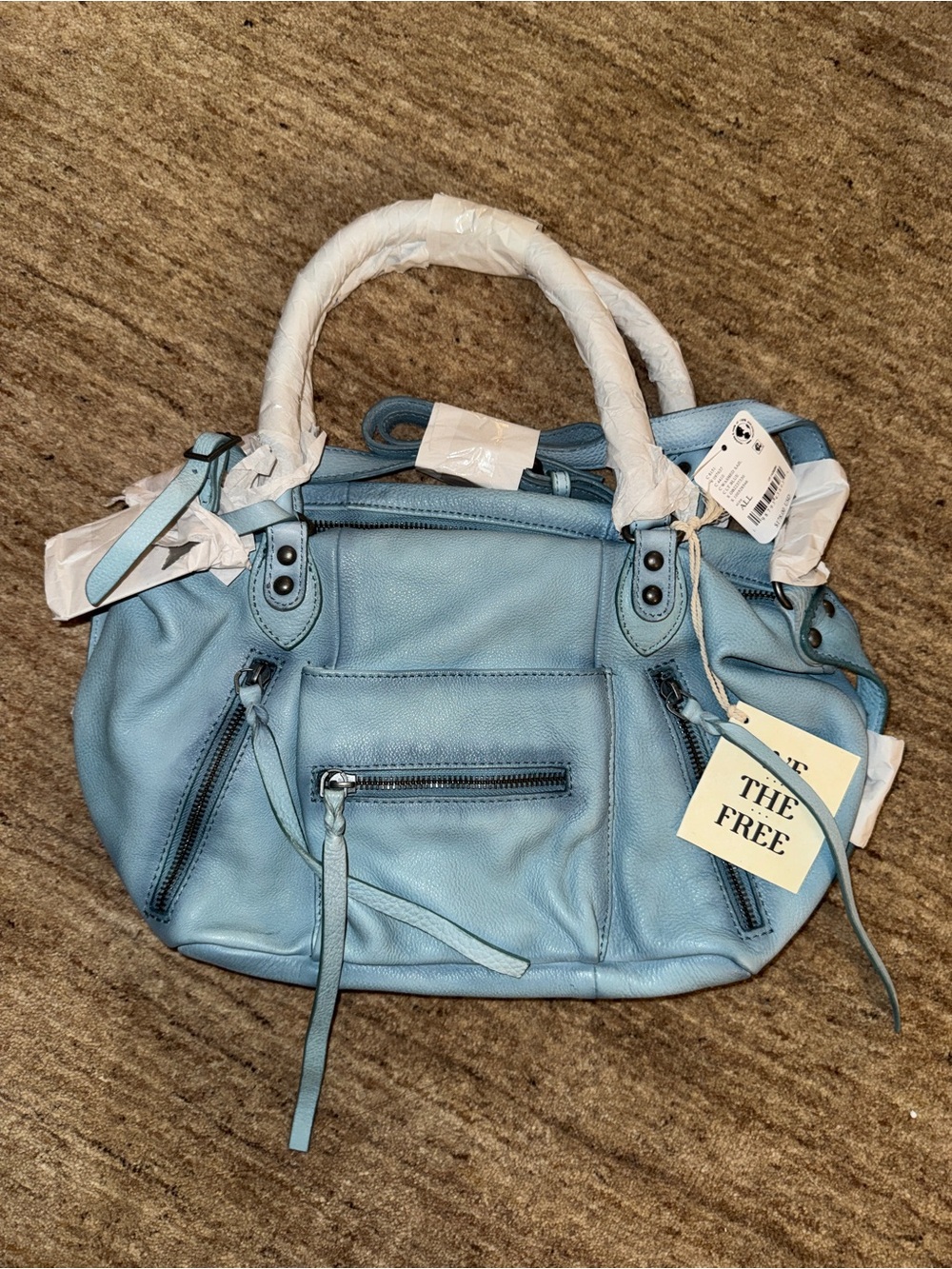 Free People Baby Emerson Tote Bag Washed Sail